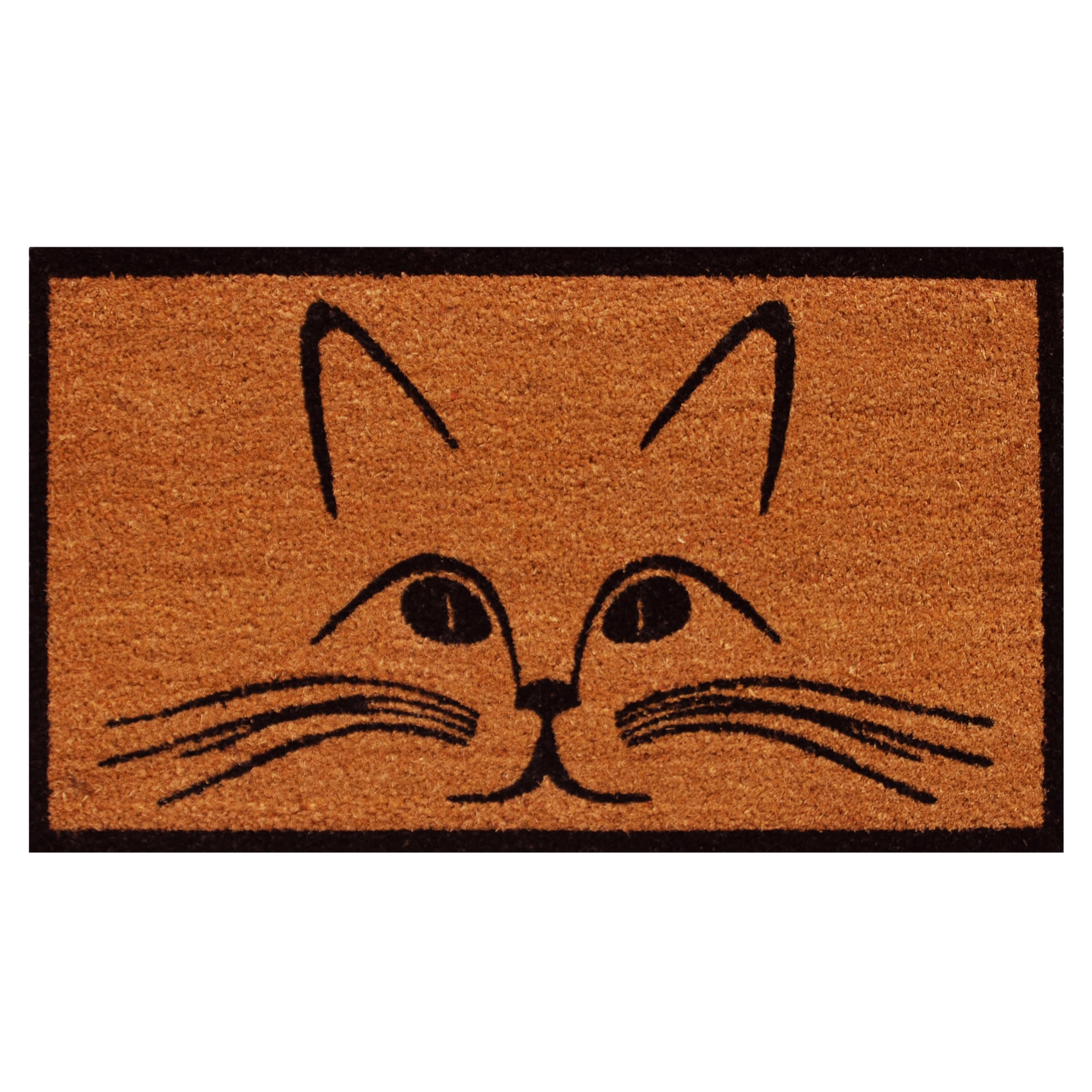 Calloway Mills 121322436 Purrfection Doormat - Non-Slip Welcome Mat for Cat Lovers, Indoor/Outdoor Use - Perfect for Front Door, Porch, or Patio Decor