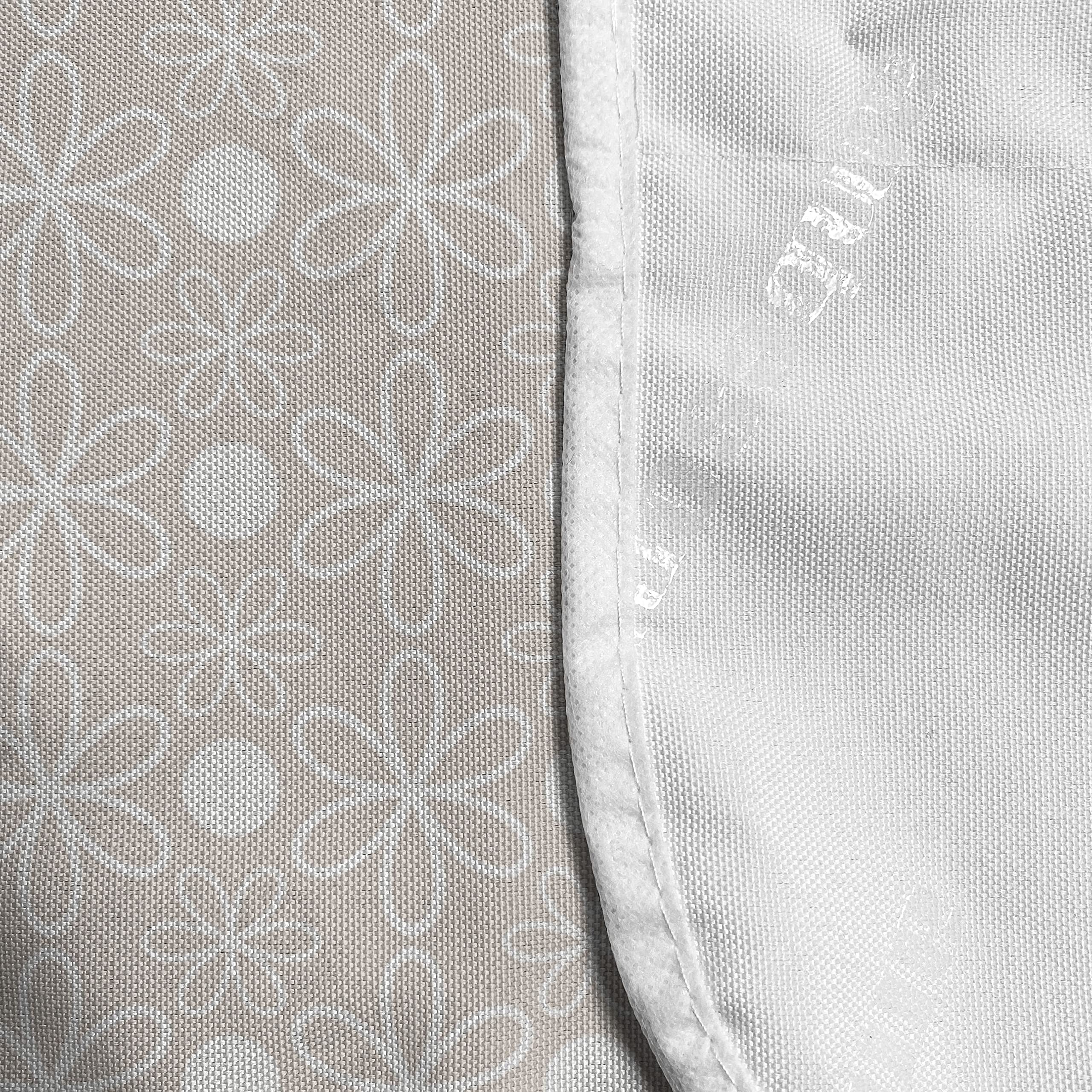Ambesonne Floral Microwave Cover - Waterproof Kitchen Organizer with Pockets, 36