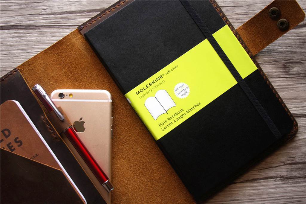 Personalized Brown Leather A5 Refillable Notebook Cover Holder - Custom Name Journal Organizer for Office, Travel & Gift Giving