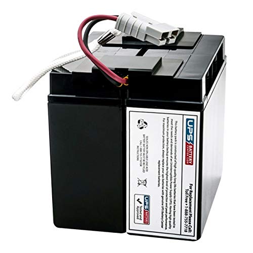 APC Smart-UPS XL 1000 SU1000XLINET Replacement Battery Pack - Compatible with UPS Systems - Reliable Backup Power for Home Office, Server Rooms & Network Equipment