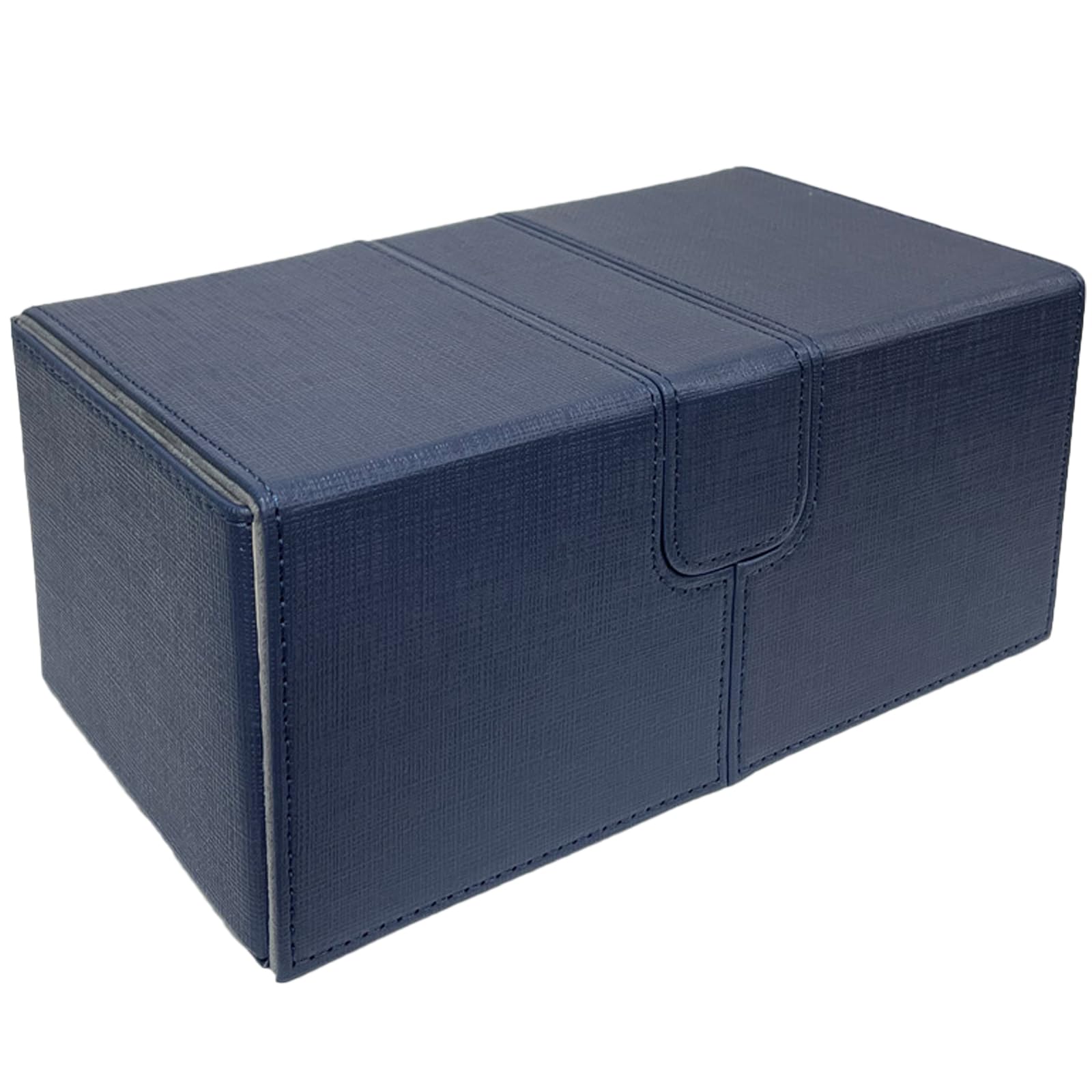 Premium Leather Playing Card Storage Box - Durable Card Deck Holder for Poker, MTG, and Collectible Cards | Perfect for Game Nights, Travel, and Card Organization
