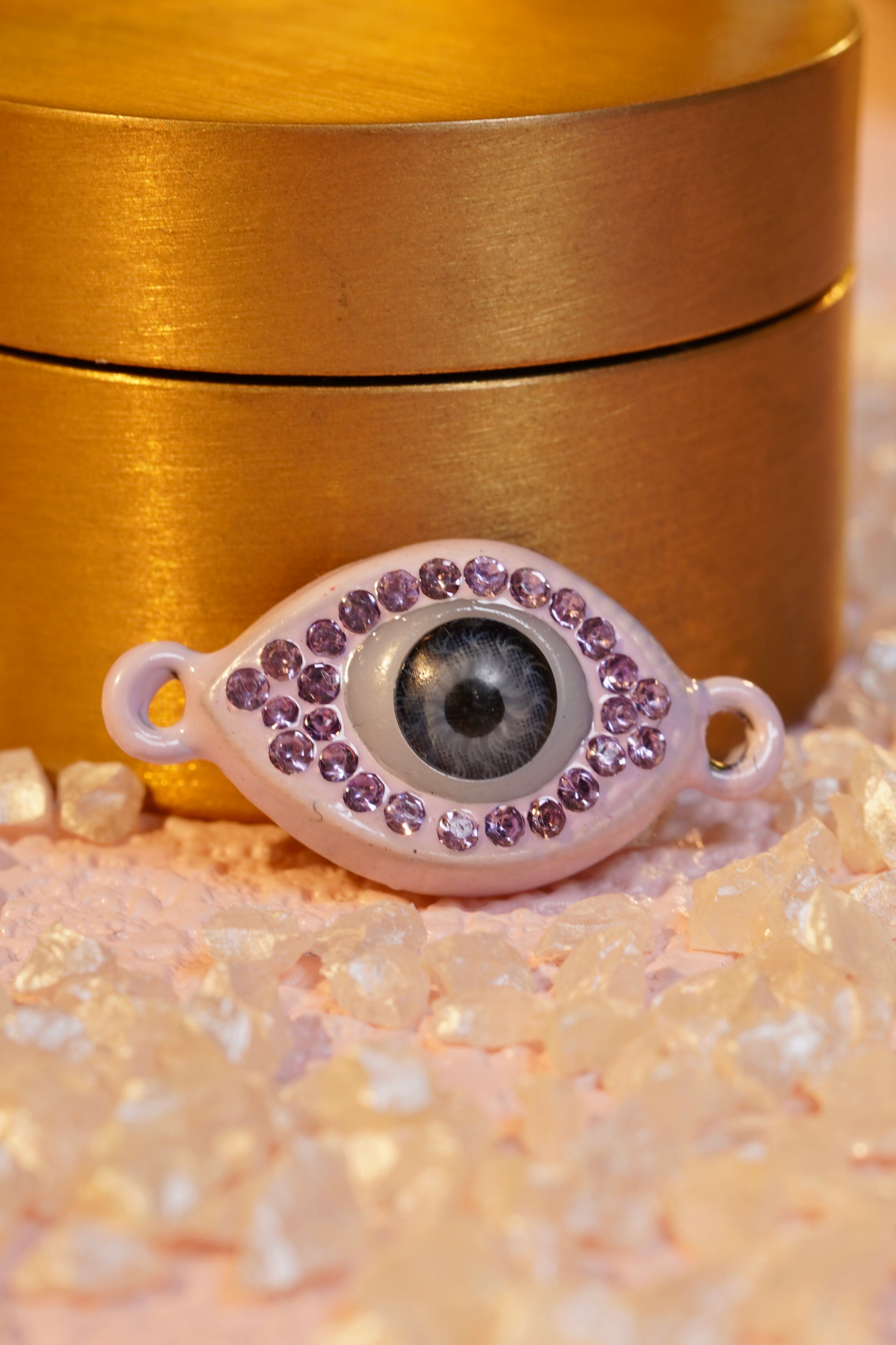 Nano Heavenly Eye Amulet - Spiritual Protection Talisman for Good Luck & Positive Energy | Perfect for Meditation, Home Decor & Personal Blessing