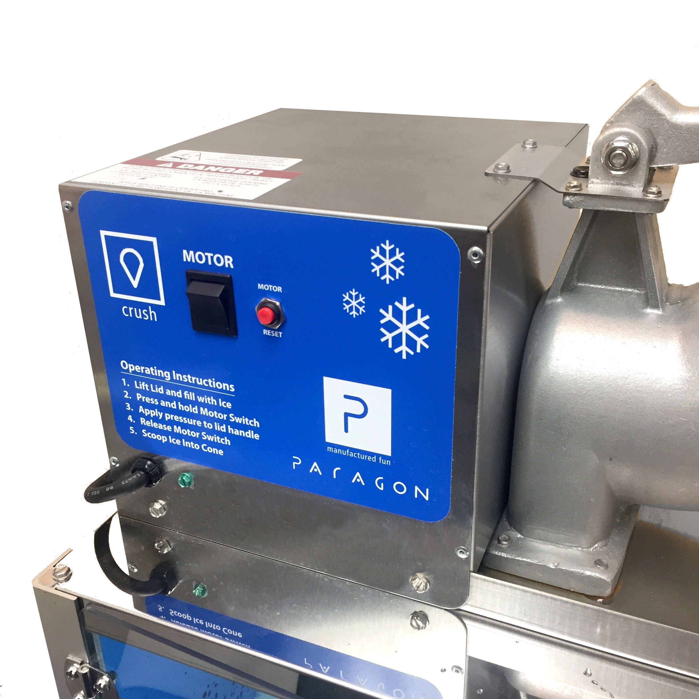 Arctic Blast Commercial Snow Cone Machine for Shaved Ice - Perfect for Parties, Events, and Summer Treats