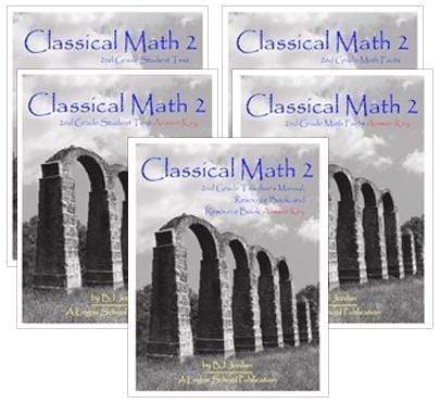 Classical Math Grade 2 Homeschool Curriculum - Complete Learning Package for Elementary Students | Perfect for Homeschooling, Tutoring & Classroom Use