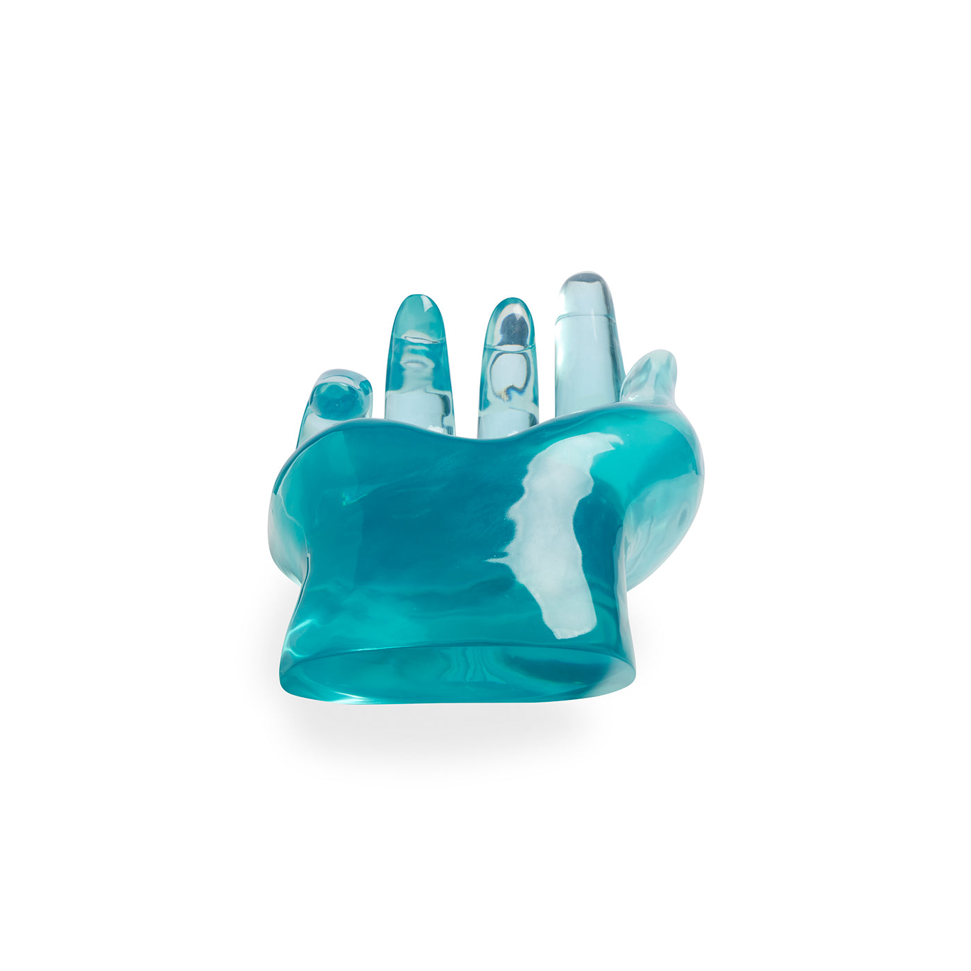Acrylic Hand Bowl - Clear Modern Serving Dish for Fruits, Nuts & Candy - Perfect for Parties, Weddings & Home Decor