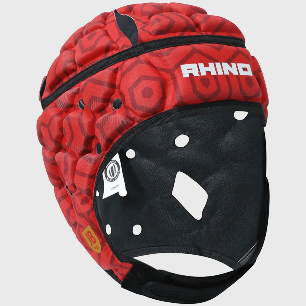 Rhino Junior JB VII Rugby Headguard - Youth Rugby Protective Gear for Safety - Perfect for Training, Matches, and School Rugby Clubs