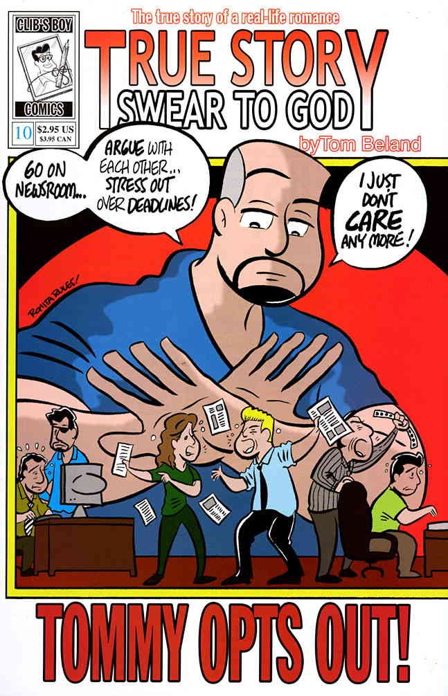 Tom Beland's True Story Swear to God #10 Comic Book - Romantic Real-Life Story for Collectors