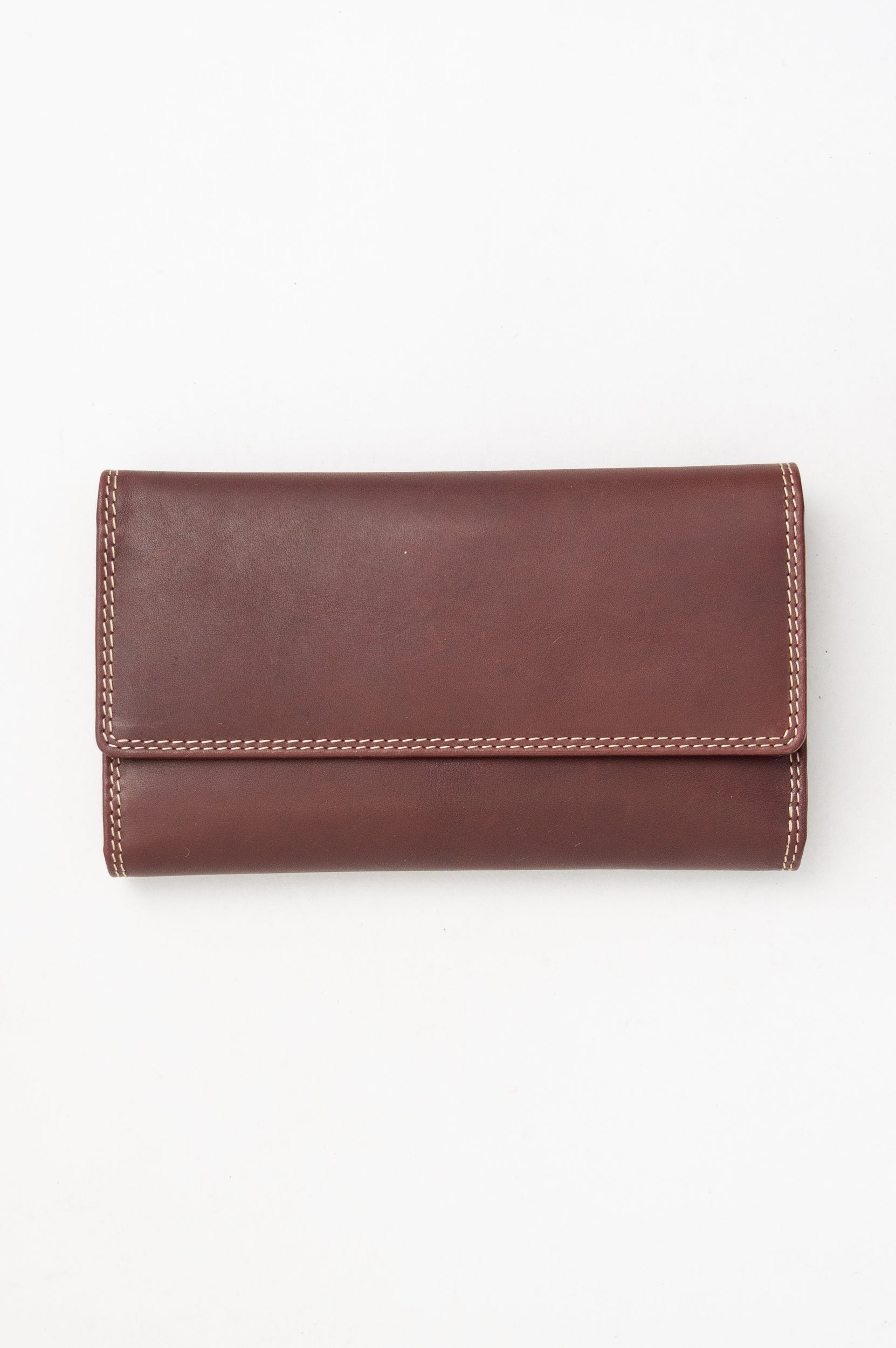 Adrian Klis 105 Women's Genuine Leather Wallet - Brown RFID Blocking Bifold Wallet for Everyday Use, Travel & Gift Giving