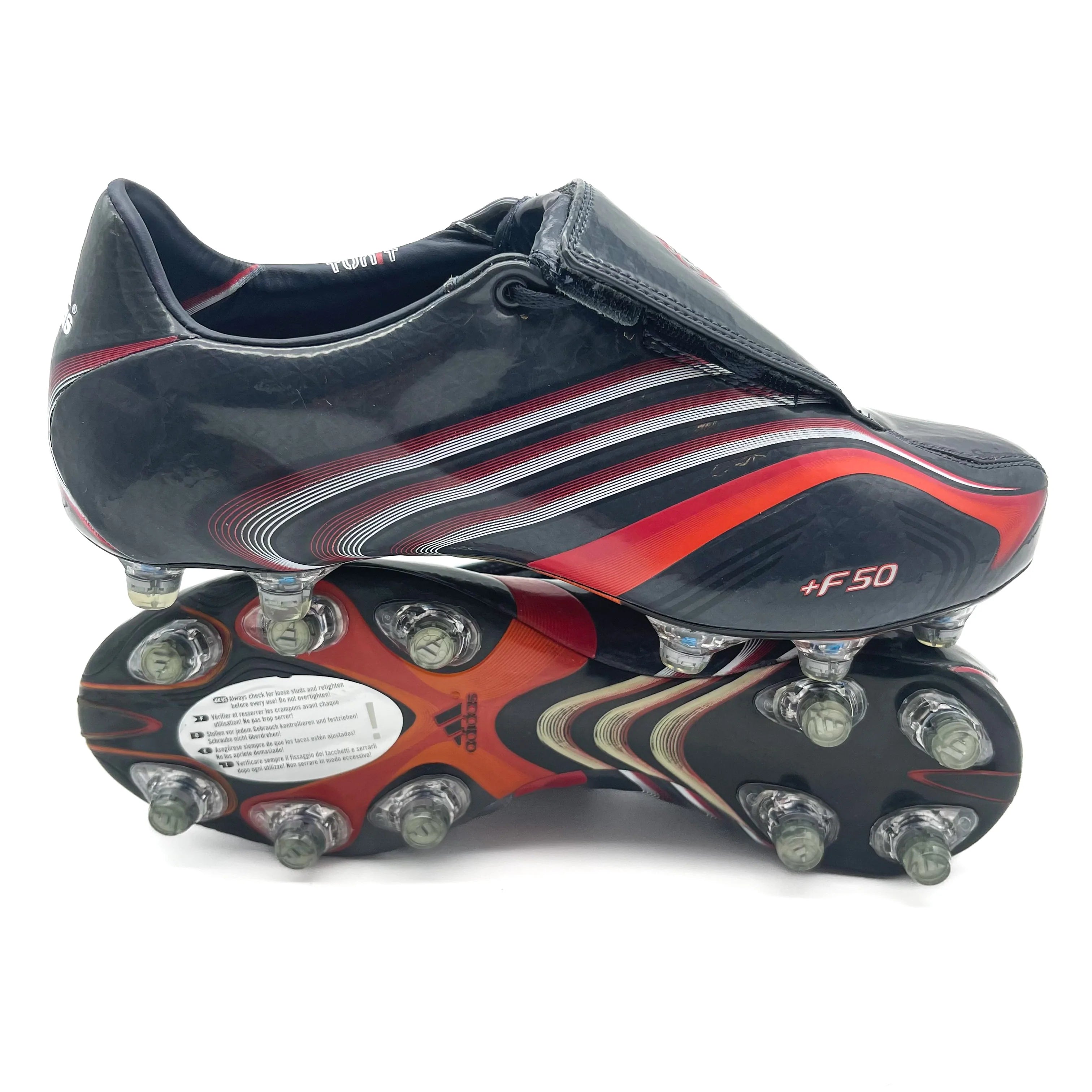 Adidas F50.6 Tunit 2005 Soccer Cleats - Lightweight Football Shoes for Men with Enhanced Traction - Perfect for Turf, Grass & Indoor Matches