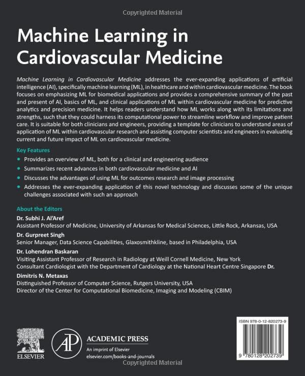 Machine Learning in Cardiovascular Medicine - AI for Heart Disease Diagnosis & Treatment | Clinical Applications & Research