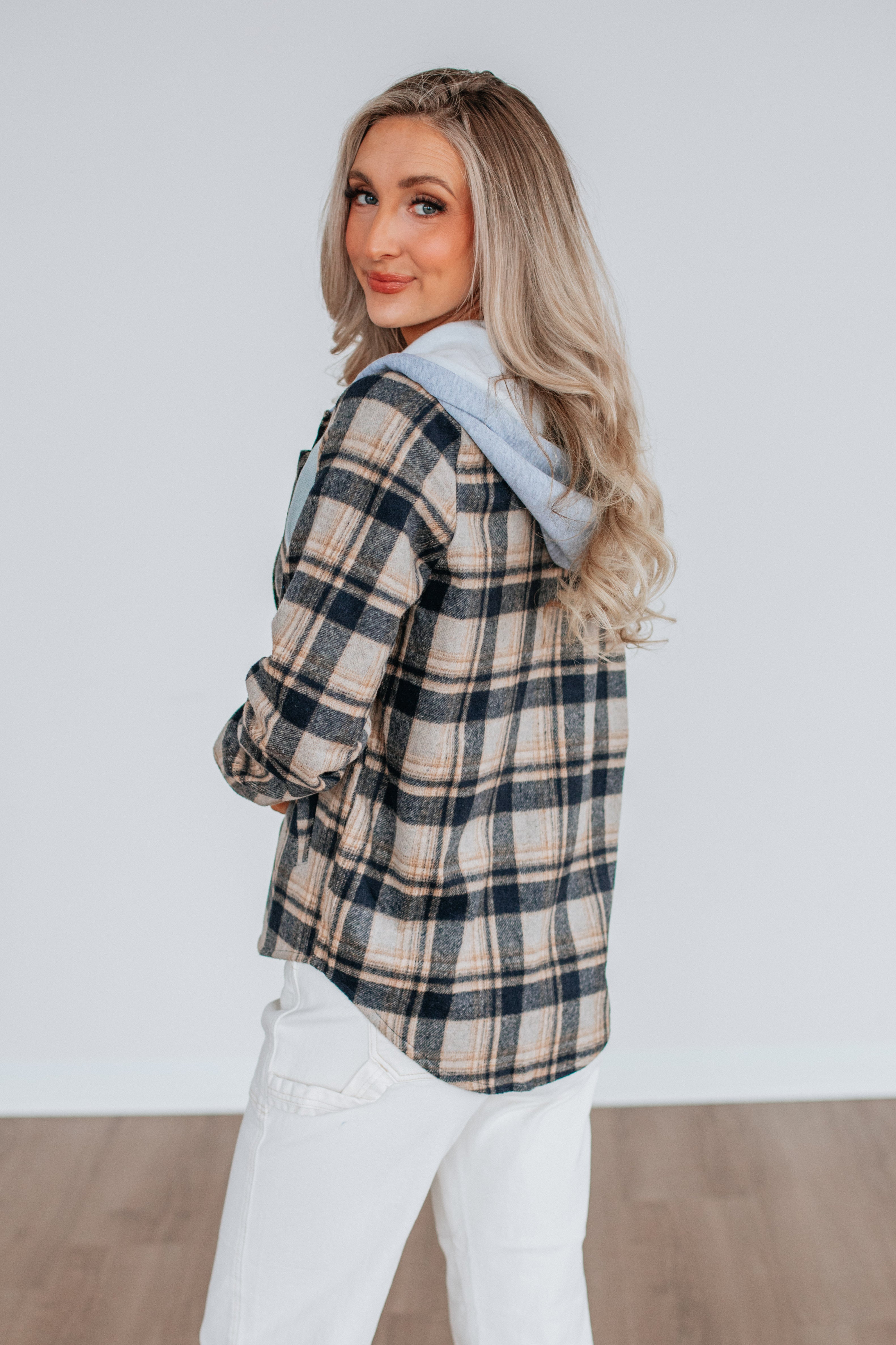 Jeremiah Flannel Shacket in Navy Mix - Stylish & Comfortable Overshirt for Men | Perfect for Casual Outings, Layering, and Outdoor Adventures
