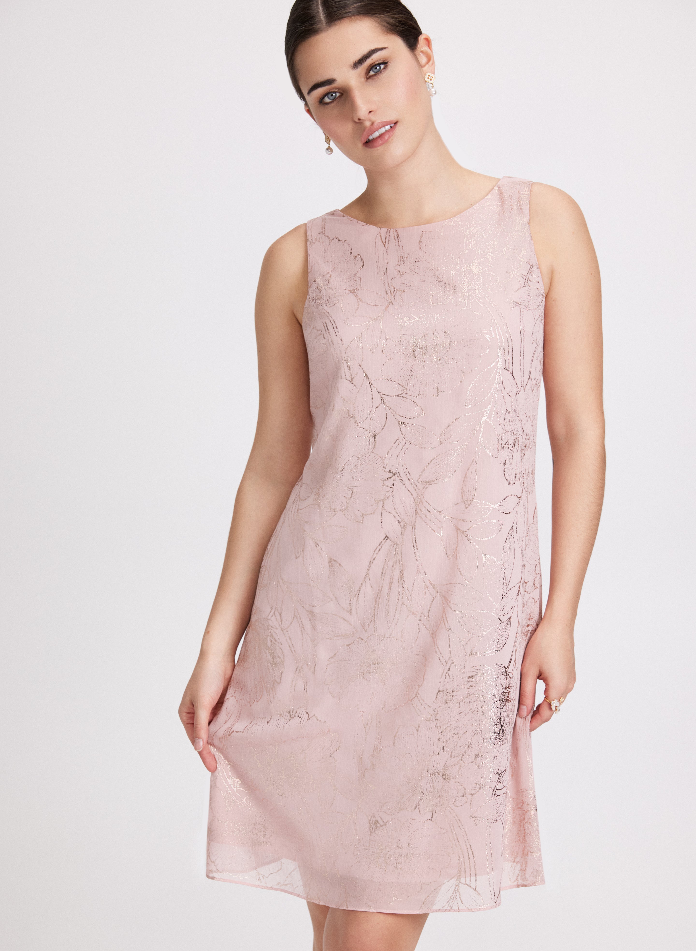 Elegant Chiffon Dress with Detachable Cape - Women's Flowy Summer Dress for Weddings, Parties & Special Occasions