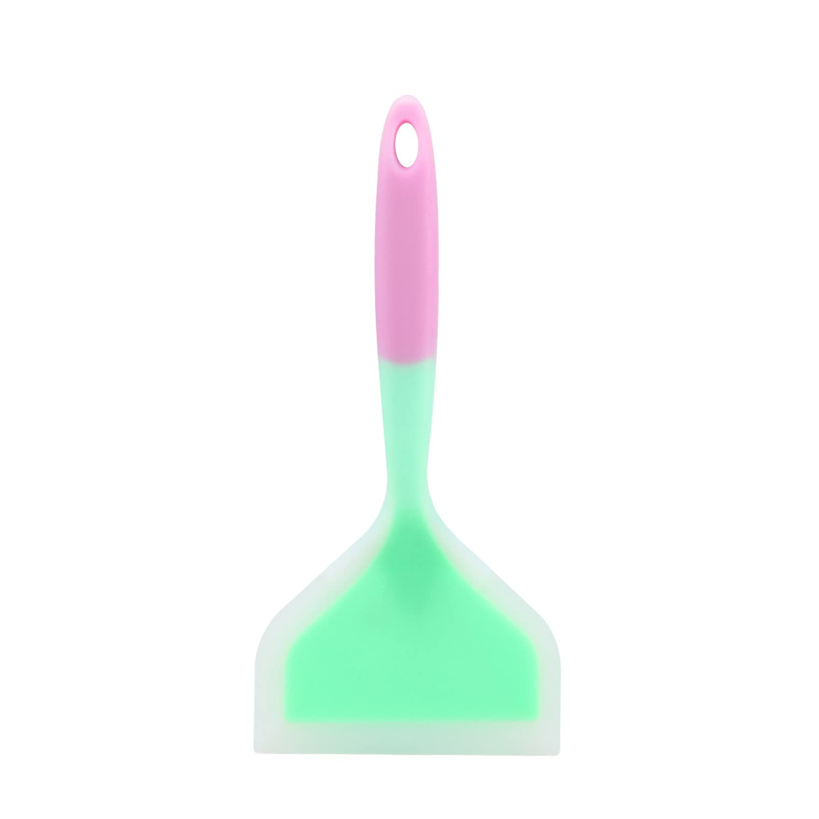 Delarsy Non-Stick Silicone Spatula Set - Wide Mouth Pizza Turner, Steak Flipper & Pancake Turner - Heat Resistant Kitchen Utensils for Baking, Grilling & Cooking - Perfect for Pizza, Burgers, Pancakes & More