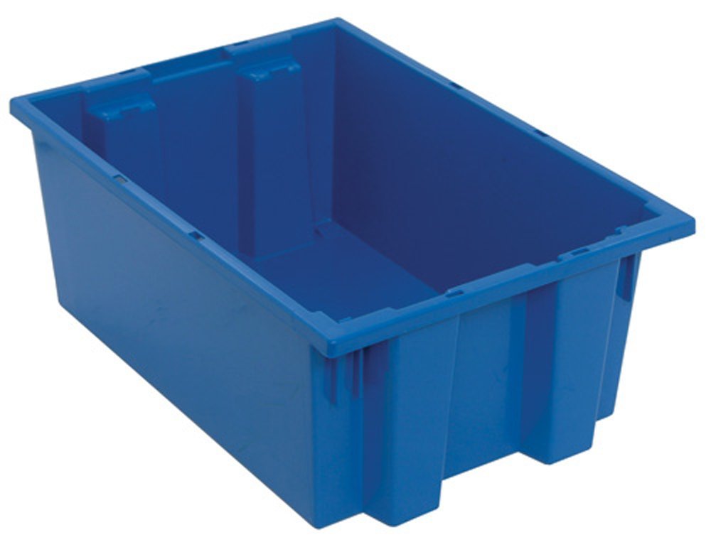 Quantum SNT200BL Stackable Nesting Tote, 19.5