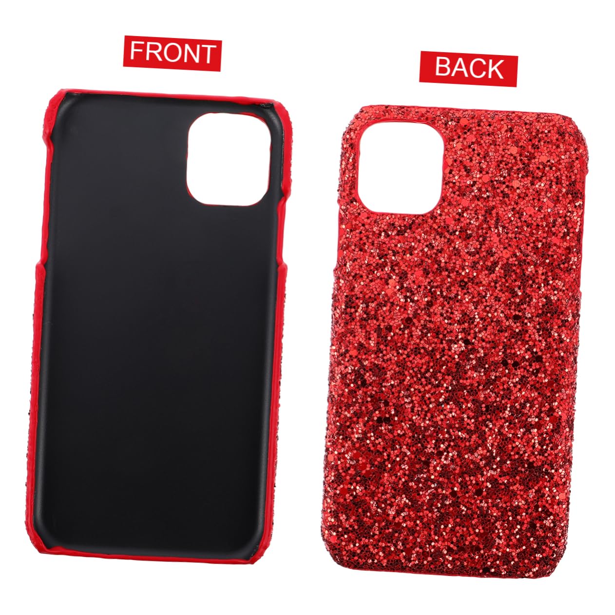 Jojofuny Sparkly Sequin Phone Case for iPhone 11 - Protective Glitter Phone Cover with Pearlescent Finish | Perfect for Parties, Night Out & Special Occasions