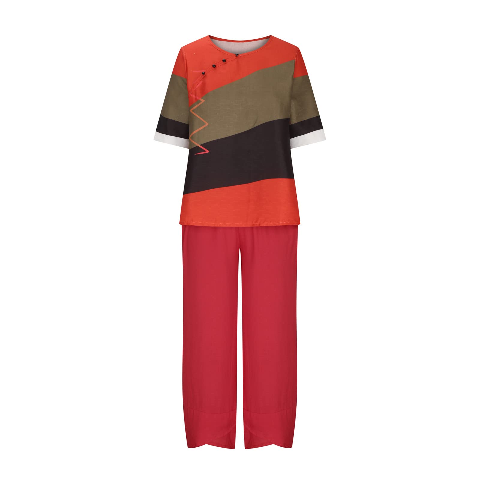 Plus Size Palazzo Pants for Women - Wide Leg Lounge Pants & Matching Sweater Set | Comfortable Two-Piece Outfit for Holiday, Vacation & Home Relaxation | 2024 Trendy Women's Lounge Wear