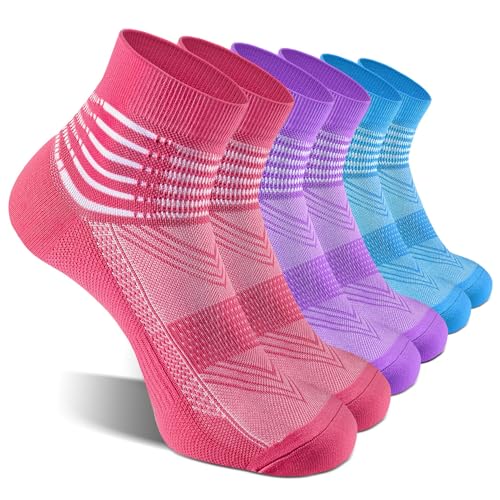 Pink+purple+light Blue-3 Pairs