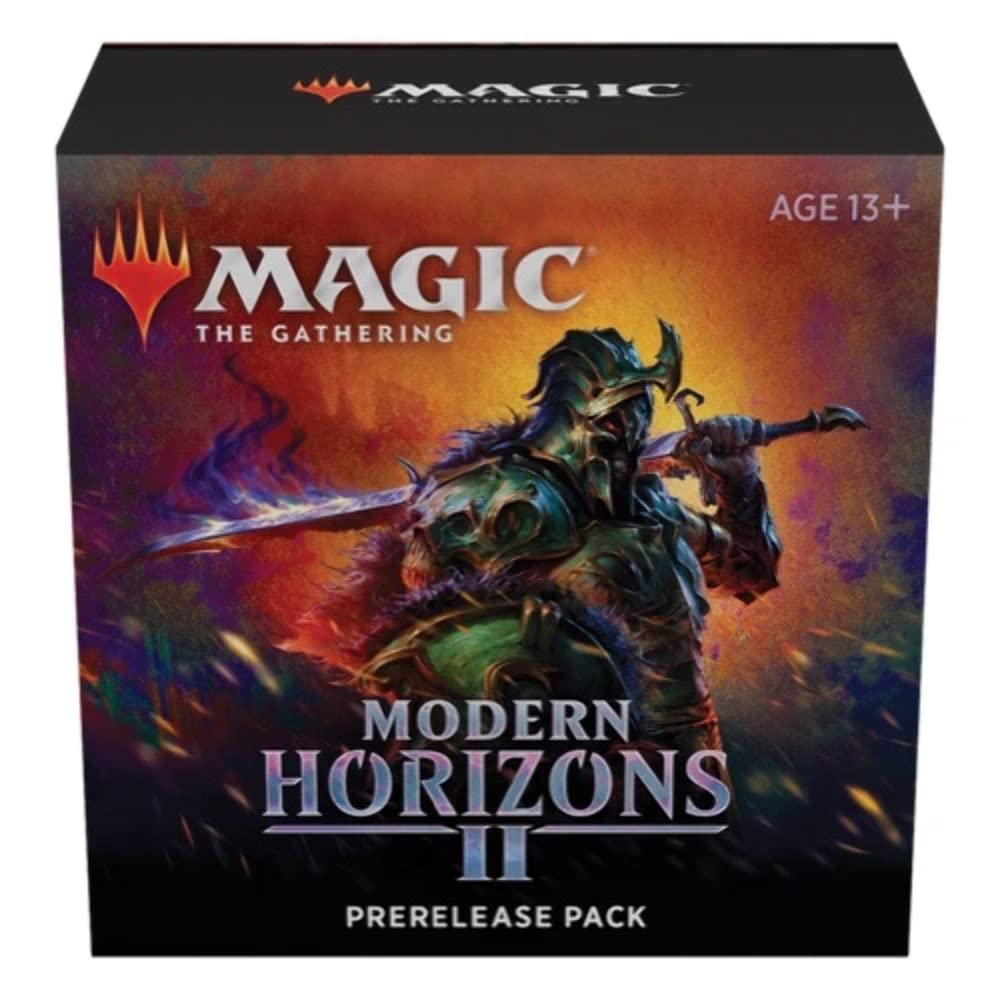 Magic: The Gathering Modern Horizons 2 Prerelease Kit - Booster Packs, Foil Card & Playmat for MTG Tournaments & Casual Gaming