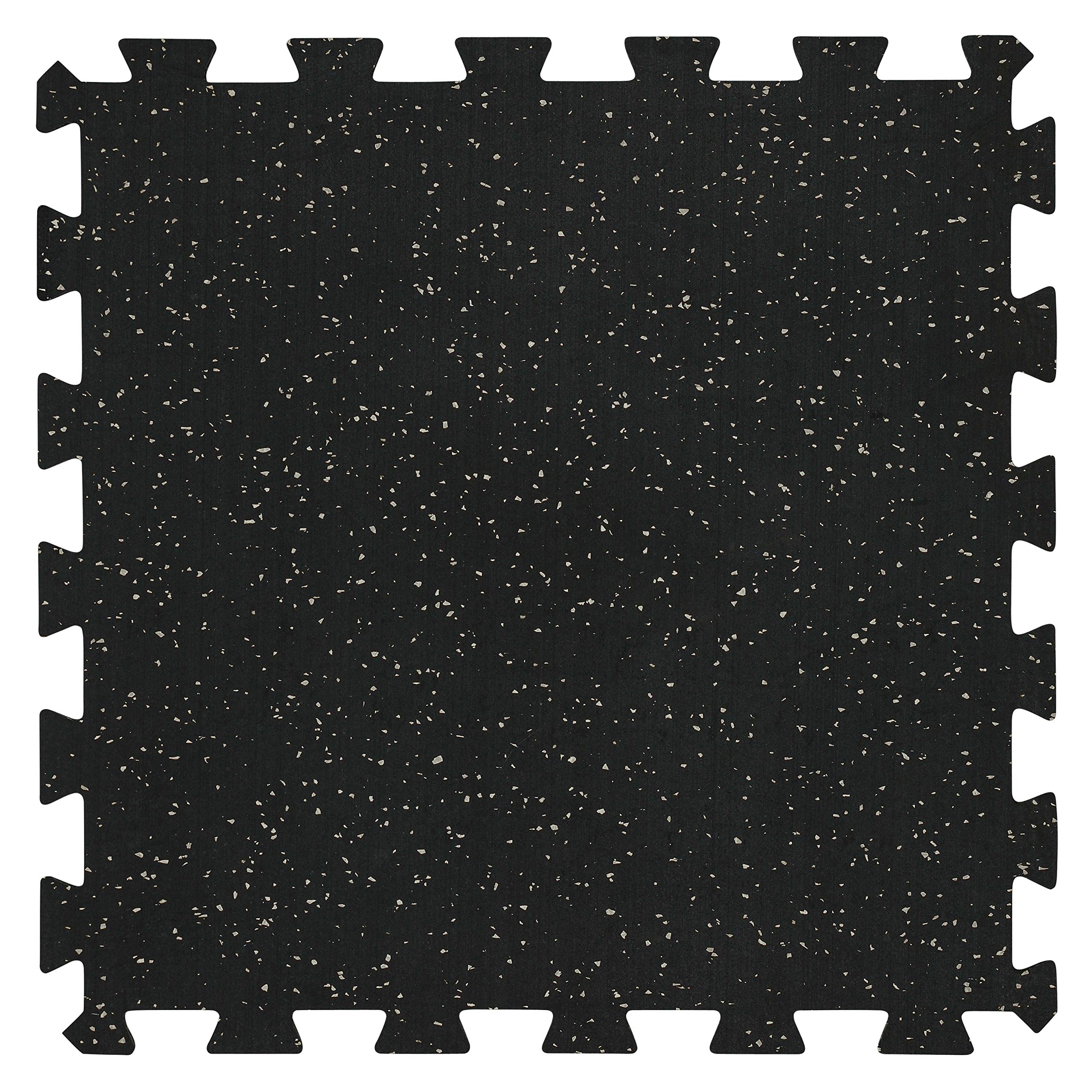 Heavy Duty Interlocking Rubber Gym Floor Tiles - 8mm Thick 20