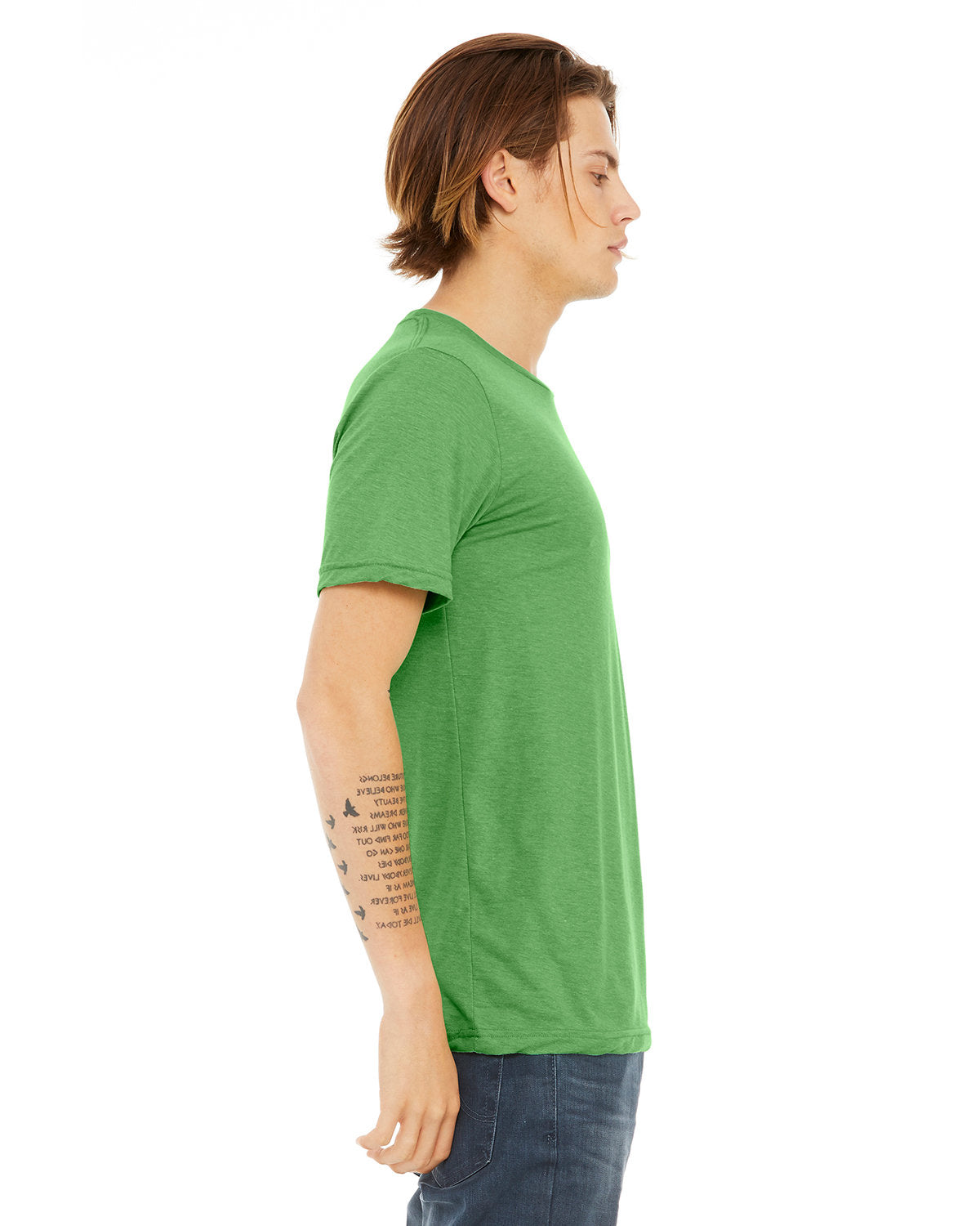 Bella + Canvas 3413C Premium Unisex Triblend T-Shirt - Soft Tri-Blend Fabric for Men & Women - Perfect for Casual Wear, Screen Printing & Everyday Comfort