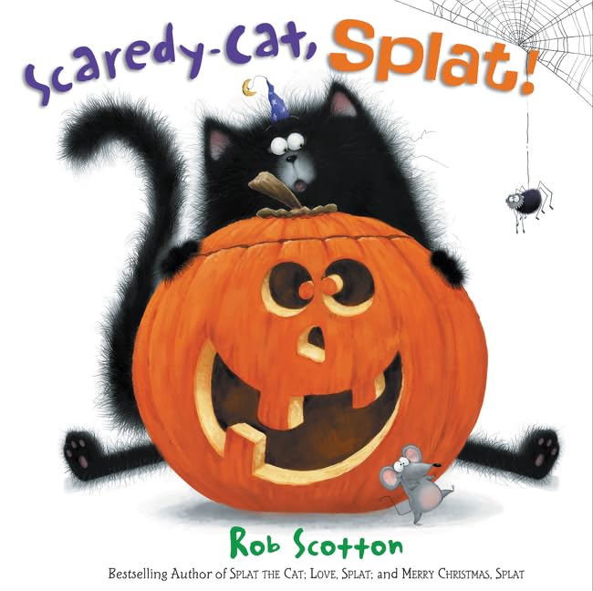 Scaredy-Cat, Splat! (Splat the Cat) - Fun Children's Book for Halloween Reading & Storytime