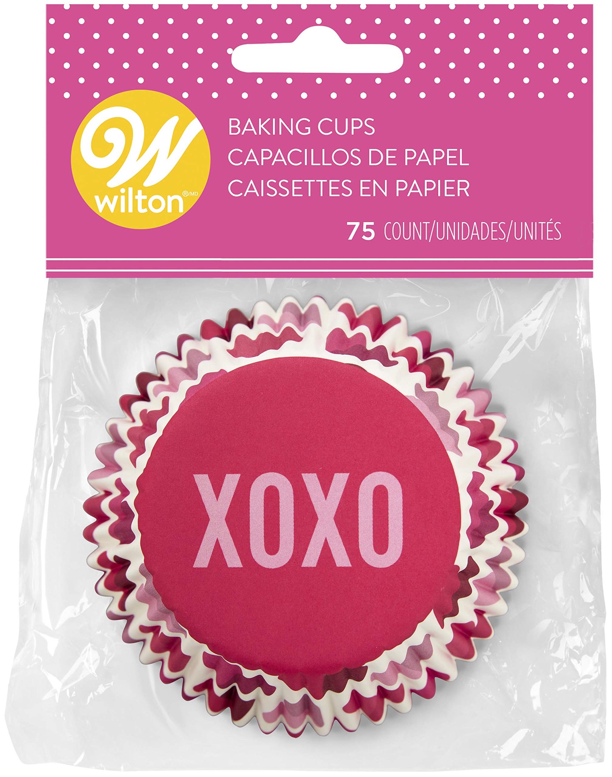 Standard Baking Cups with Conversation Hearts - Non-Food Items 415-0-0183 - Perfect for Valentine's Day Cupcakes & Party Decorations