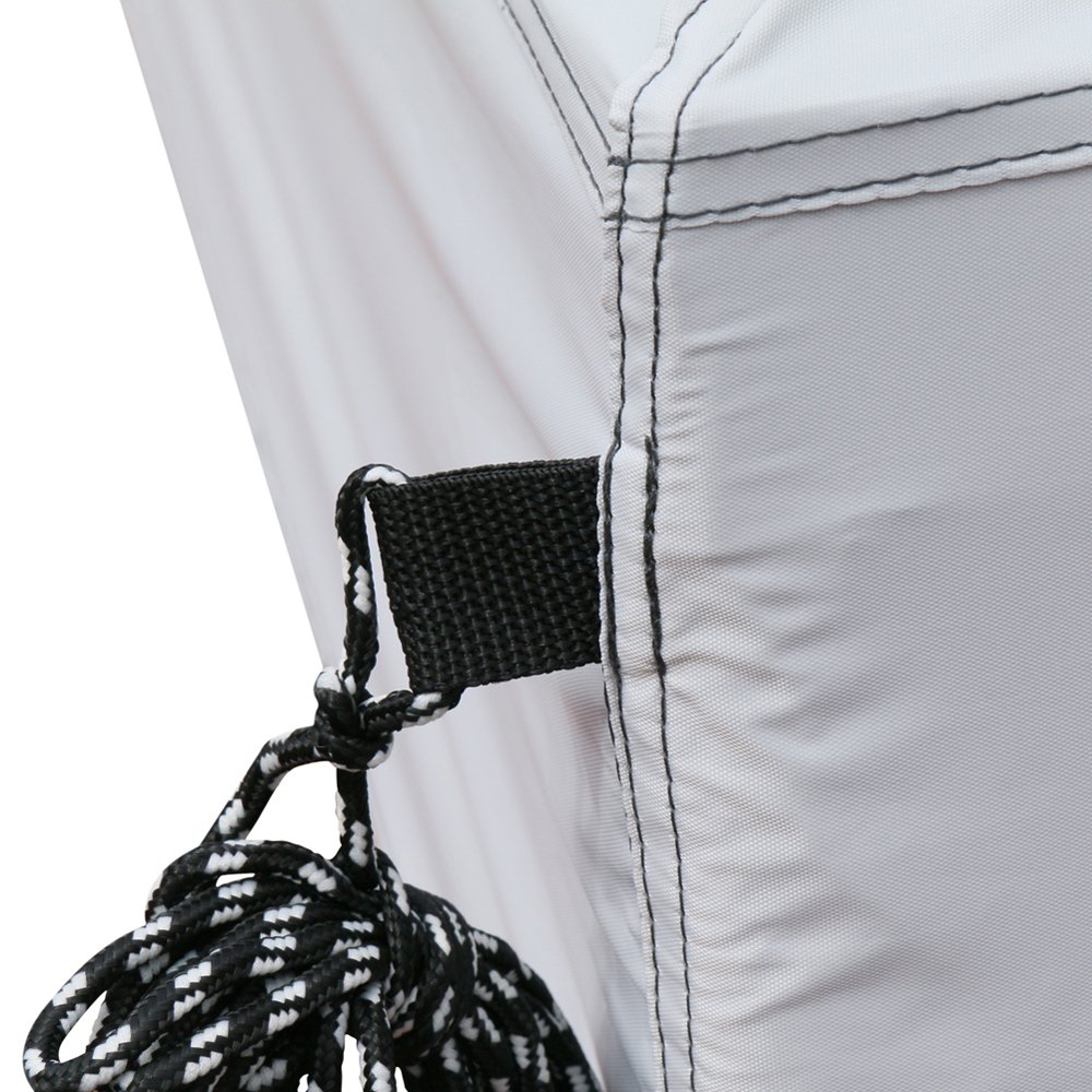 Leader 10x10 Pop-Up Canopy Replacement Cover - Silver Top for Straight Leg Tents (Outdoor Events, Camping)