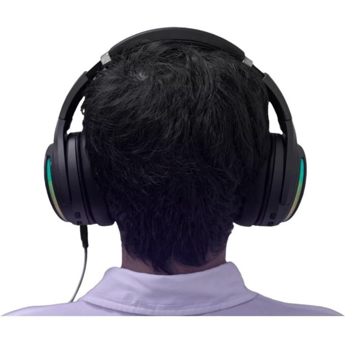 ASUS ROG Fusion II 500 Gaming Headset - 7.1 Surround Sound, Noise Cancelling Mic, RGB Lighting - Perfect for PC, PS5, Xbox Gaming & Streaming