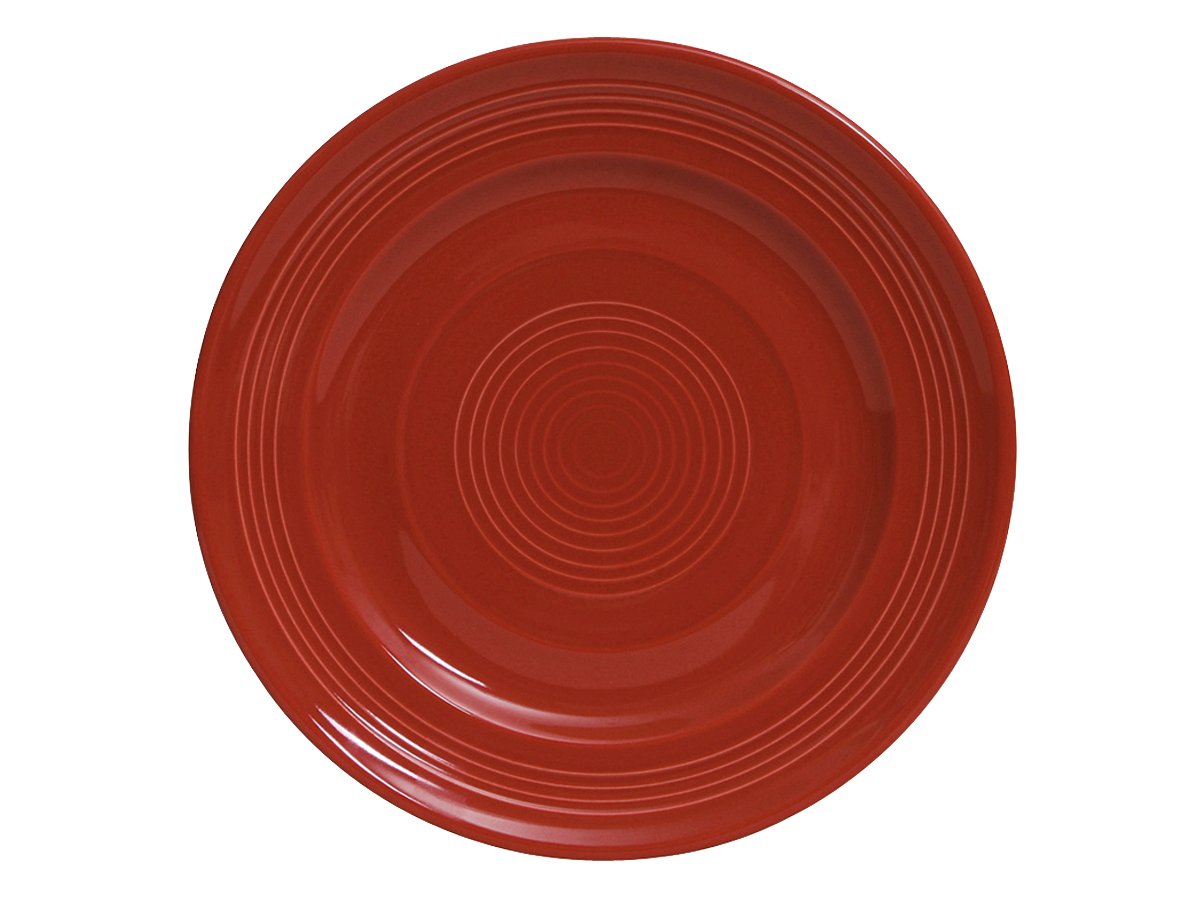 Tuxton China CQA-104 Round Ceramic Plates, 10.5