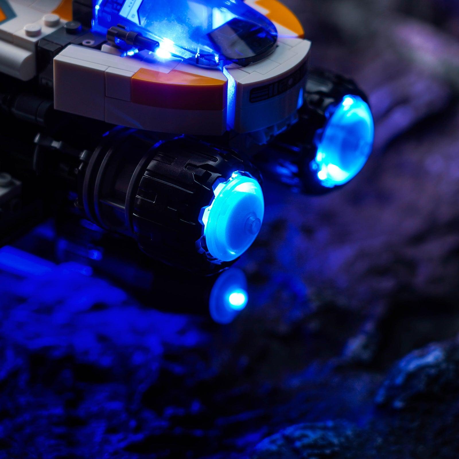 LEGO Star Wars Ghost & Phantom II (75357) Lighting Kit - LED Light Set for LEGO Building Blocks - Enhance Your Star Wars Display & Nighttime Scenes