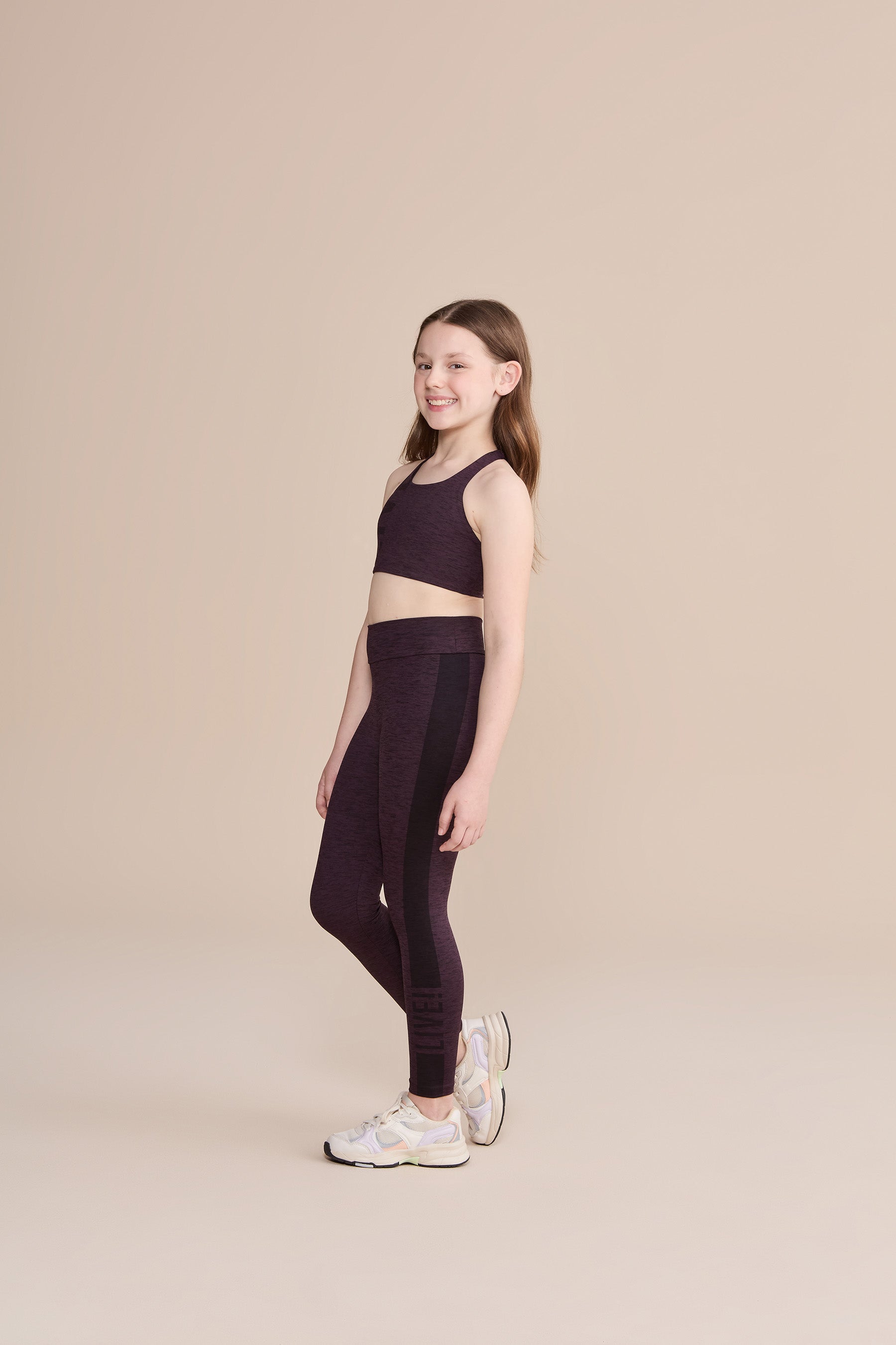 Groove Kids Sports Bra for Girls - Breathable & Comfortable Activewear for Running, Yoga & Gym - Perfect for Kids' Workouts & Playtime