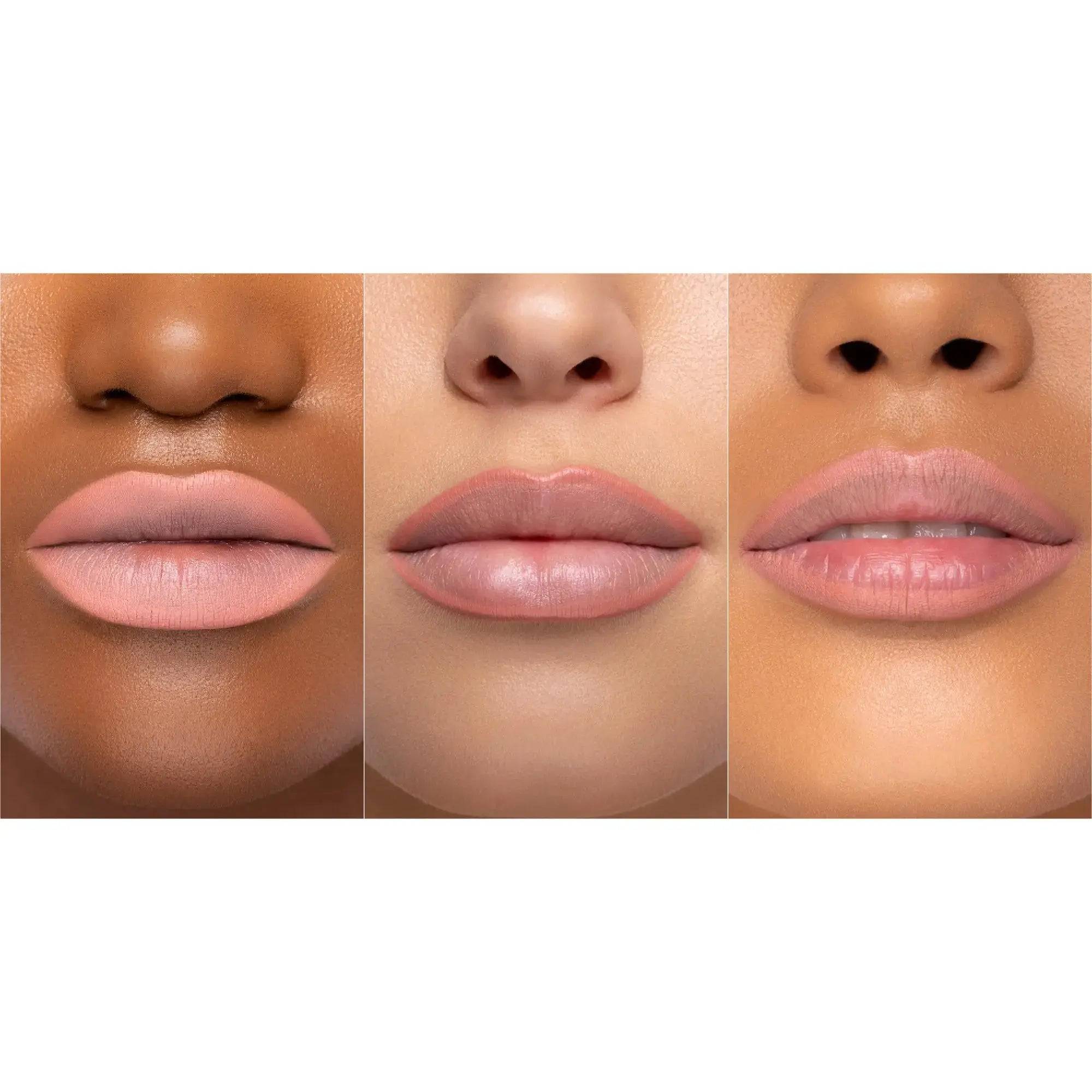 Rose Lip Crayon - Long Lasting Matte Lipstick for Women, Natural Moisturizing Lip Makeup - Perfect for Date Night, Parties & Everyday Wear