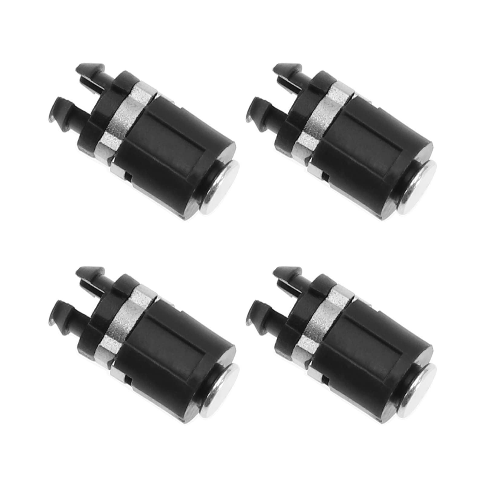 4pcs Black Hinge Axle Pins Replacement for Gameboy Advance SP - 12x5.7mm Video Game Console Repair Parts | Compatible with GBA SP System | Perfect for DIY Fixes & Console Maintenance