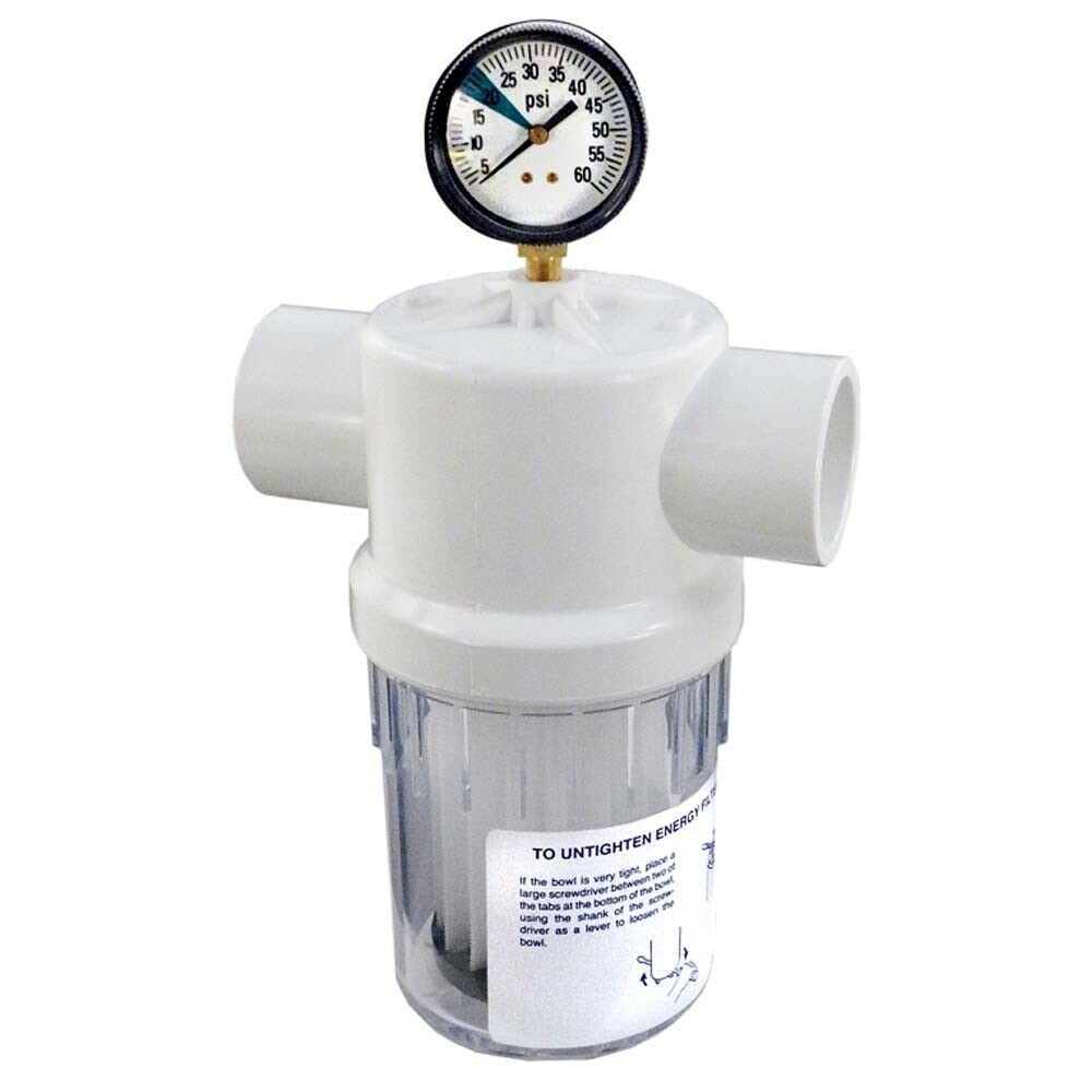 Jandy 2888 Ray-Vac Pro Series Energy Element Filter Kit with Gauge - Complete Replacement Part for Pool & Spa Maintenance | Improves Water Clarity & Filtration Efficiency