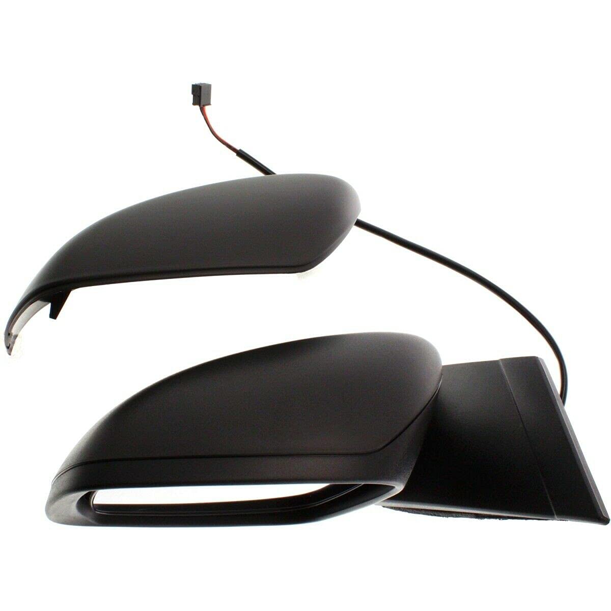 Left Side Heated Mirror Replacement for Chrysler Town & Country - Driver Side LH - Perfect for Winter Driving & Enhanced Safety