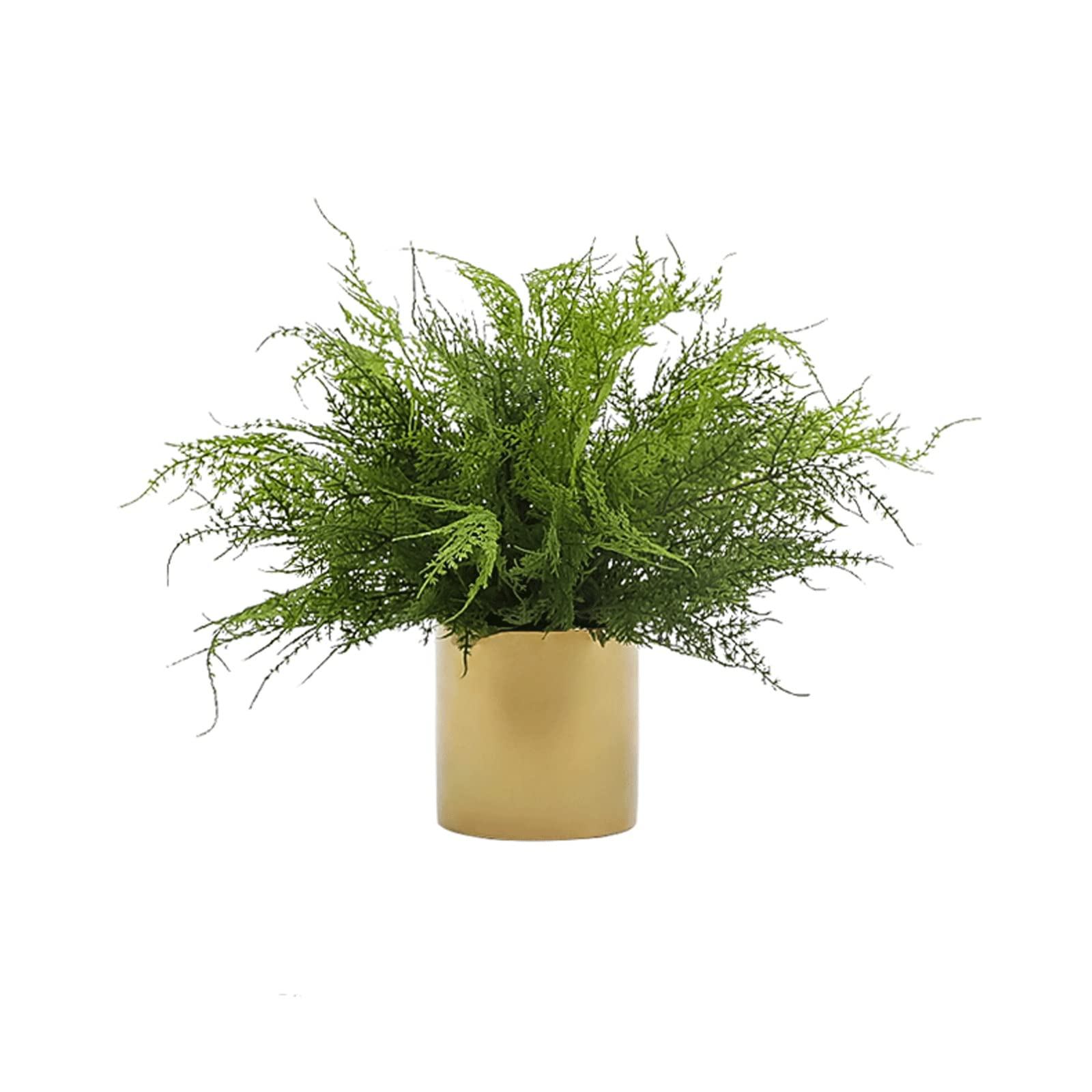 ZLASS 15 Inch Artificial Green Plant - Realistic Fake Potted Plant Decor for Home, Kitchen, Bathroom & Office - Low Maintenance Simulation Bonsai for Indoor Decor, Shelf Styling & Workspace Greenery