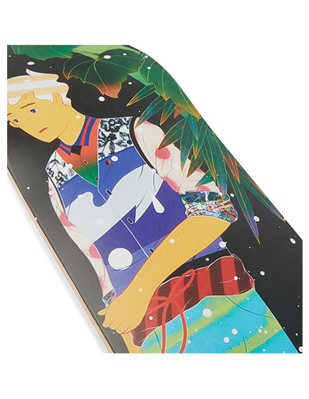 TOMOKAZU MATSUYAMA X PEANUTS X HUF Skateboard Deck - Limited Edition Collectible Art Board for Skateboarding and Wall Decor