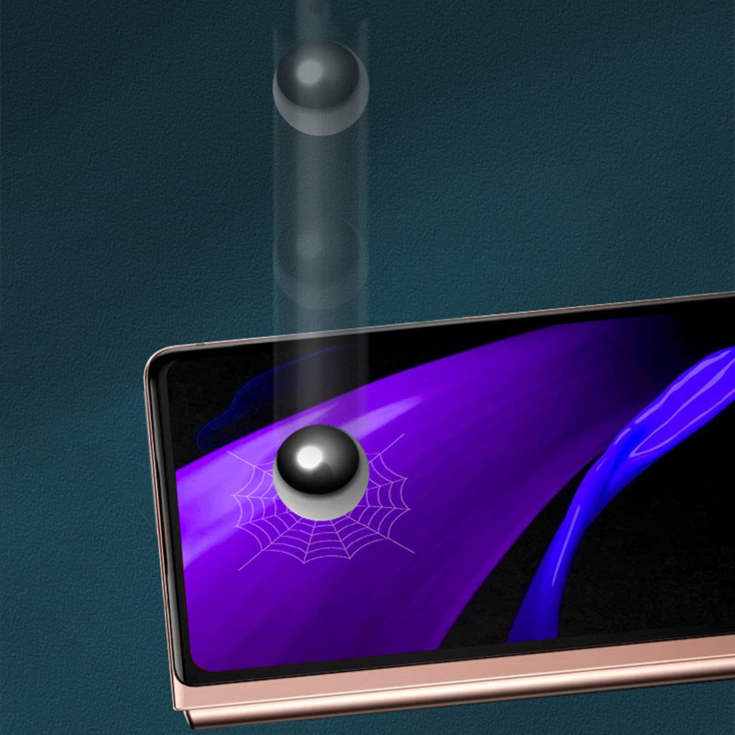 4-Pack Full Coverage Tempered Glass Screen Protector for Samsung Galaxy Z Fold 2 5G - 2 Front & Back Protectors + 2 Camera Lens Protectors | Anti-Scratch, Bubble-Free Installation | Perfect for Work, Travel & Daily Protection