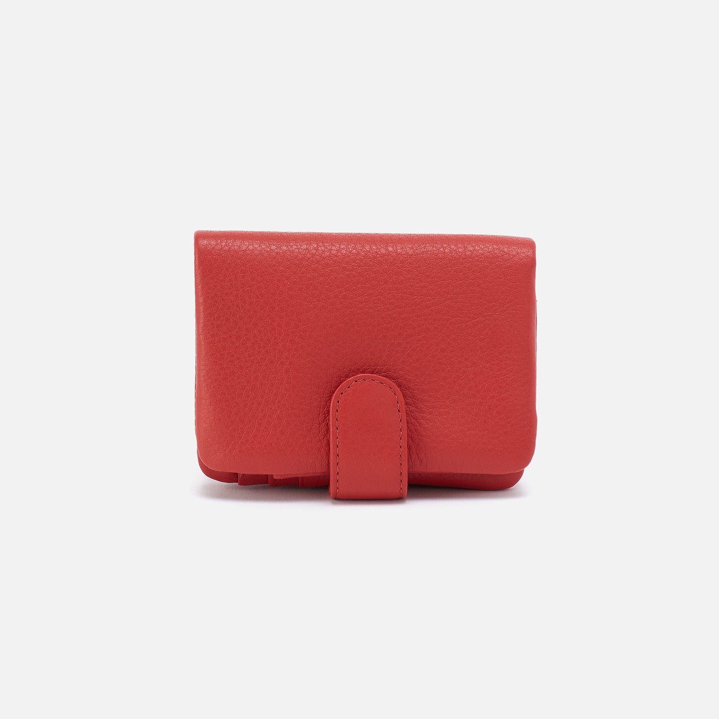 Premium Fern Bifold Wallet in Pebbled Leather - Red Clay | Slim RFID Blocking Men's Wallet for Everyday Carry & Travel