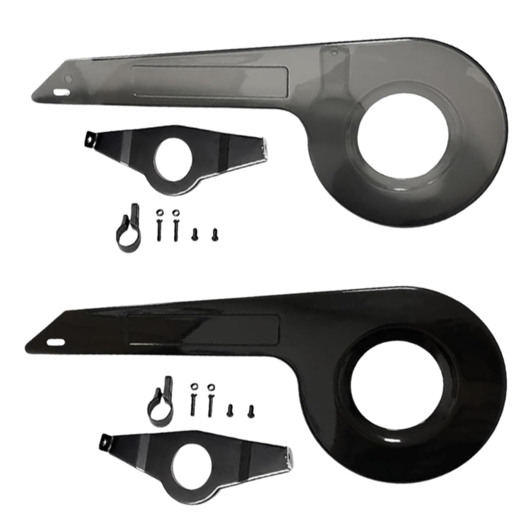 Universal Bike Chain Guard Cover - Fits 32-36 Teeth Sprockets, Durable Chainring Protector for Mountain/Road/Kids Bikes (Black) | Prevent Dirt & Protect Clothing During Commuting, Trail Riding & Family Cycling