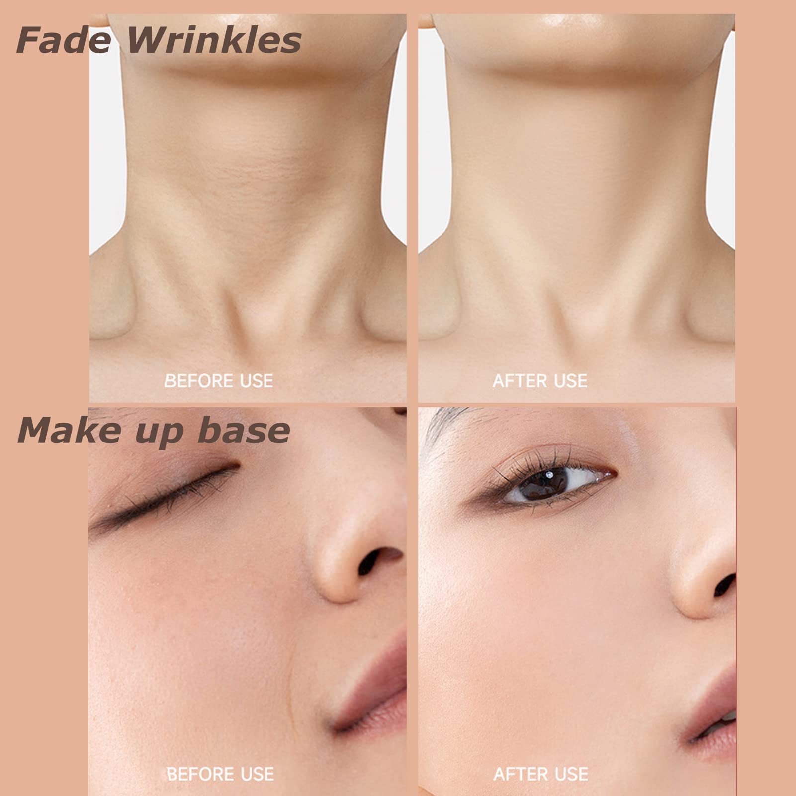 2PCS Collagen Moisturizing Balm Stick - Hydrating Facial & Body Balm with Eye Treatment, Instantly Nourishes Dry Skin | Perfect for Travel, Daily Skincare & On-the-Go Hydration