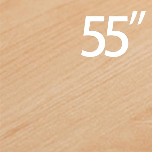 Natural Maple 55 Rectangular + 3w