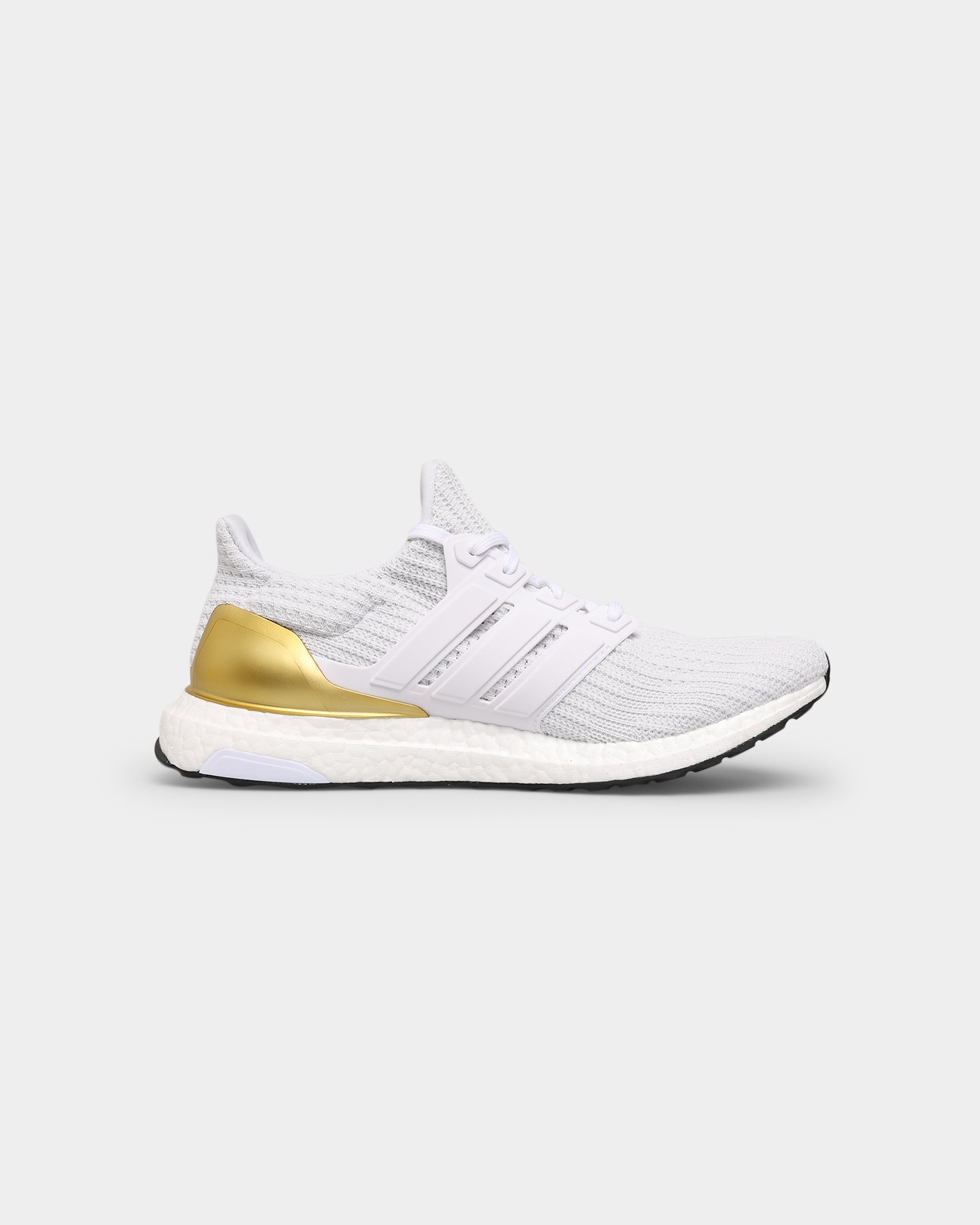Adidas Ultraboost 4.0 DNA Running Shoes - Cloud White/Cloud White/Gold Metallic - Lightweight & Comfortable for Men & Women - Perfect for Jogging, Gym Workouts & Daily Wear