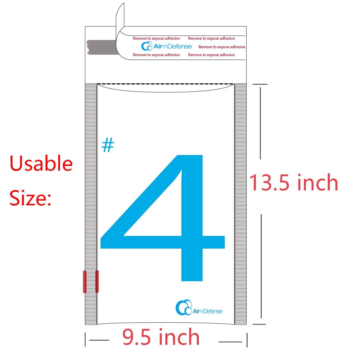 500 Pcs #4 9.5x14.5 Inch Kraft Bubble Padded Envelopes - Self-Sealing Shipping Mailers for Ecommerce, Amazon FBA & USPS - Protective Mailing Bags for Small Packages, Documents & Fragile Items