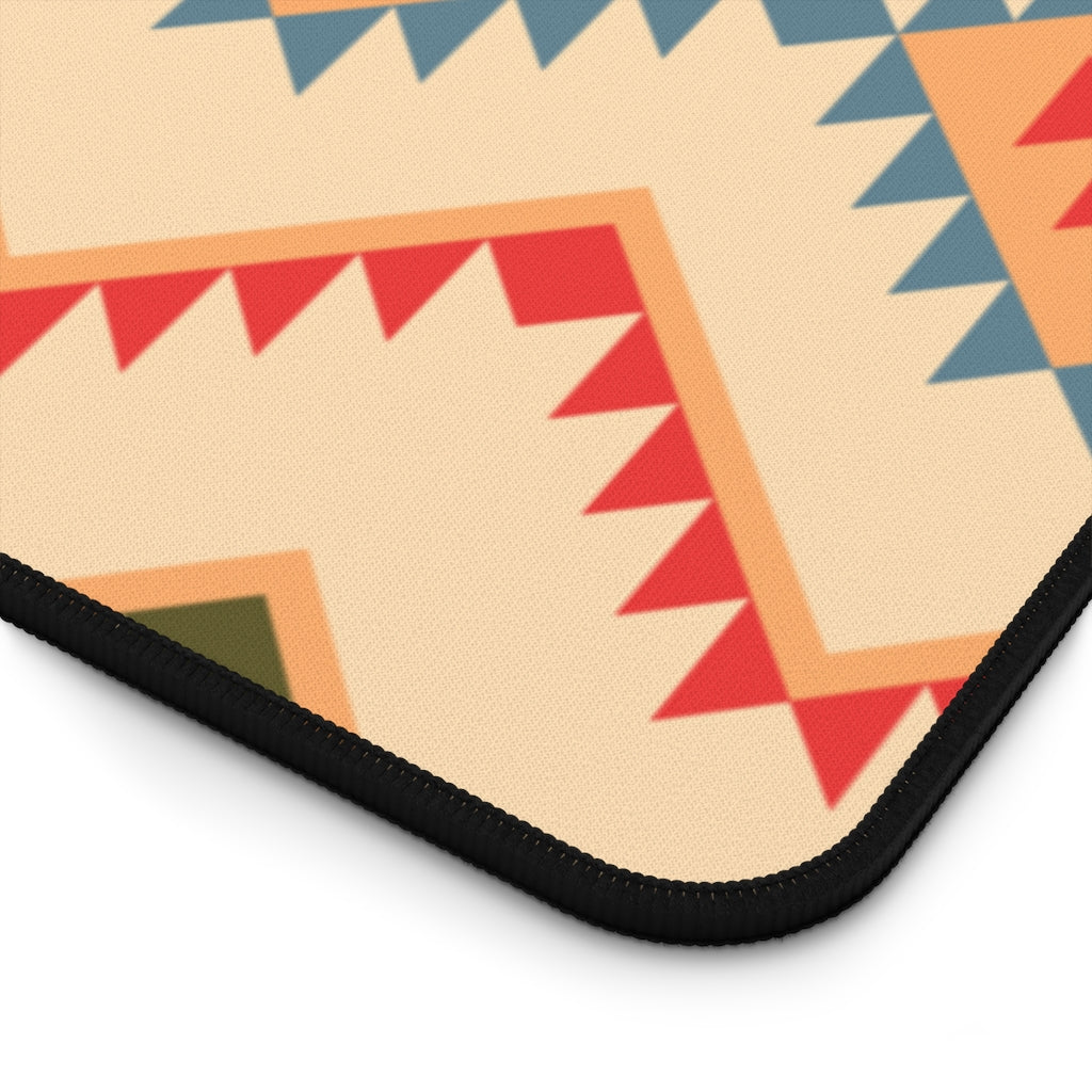 Boho Southwestern Canyon Slate Desk Mat - Extra Large Mouse Pad & Desk Accessory (3 Sizes) for Home Office, Gaming & Workspace Protection