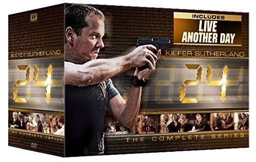 24: The Complete Series with Live Another Day - Full Season DVD Box Set | Action Thriller TV Show | Perfect for Binge-Watching & Jack Bauer Fans