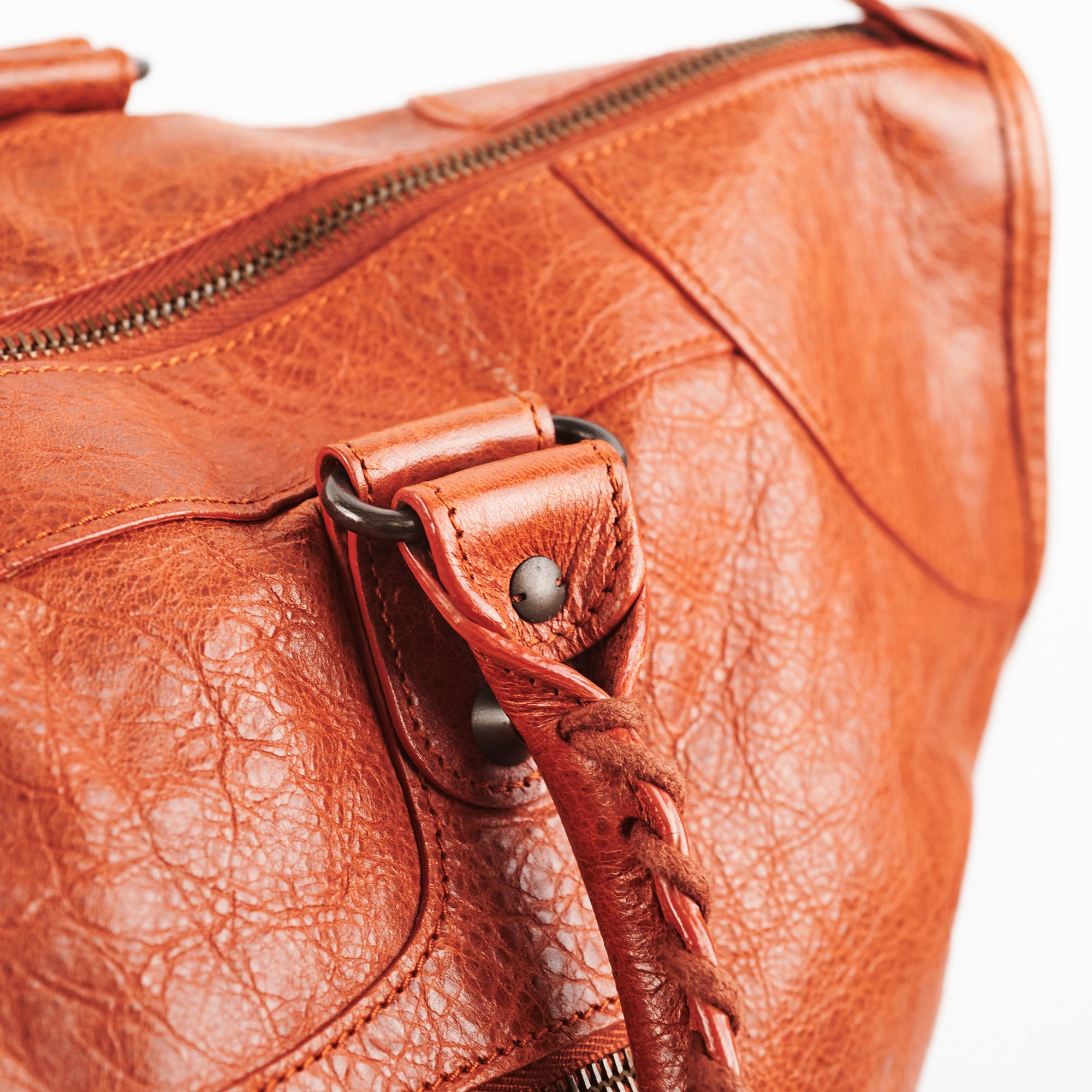Balenciaga Large City Brown Leather Handbag for Women - Stylish Designer Tote Bag for Work, Travel & Everyday Use