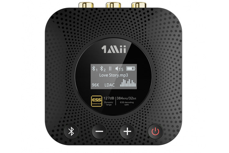 1Mii B06HD+ PLUS Bluetooth 5.0 Audio Receiver - Wireless Stereo Adapter for Home Theater, Speakers, Car - High-Quality Sound with Low Latency