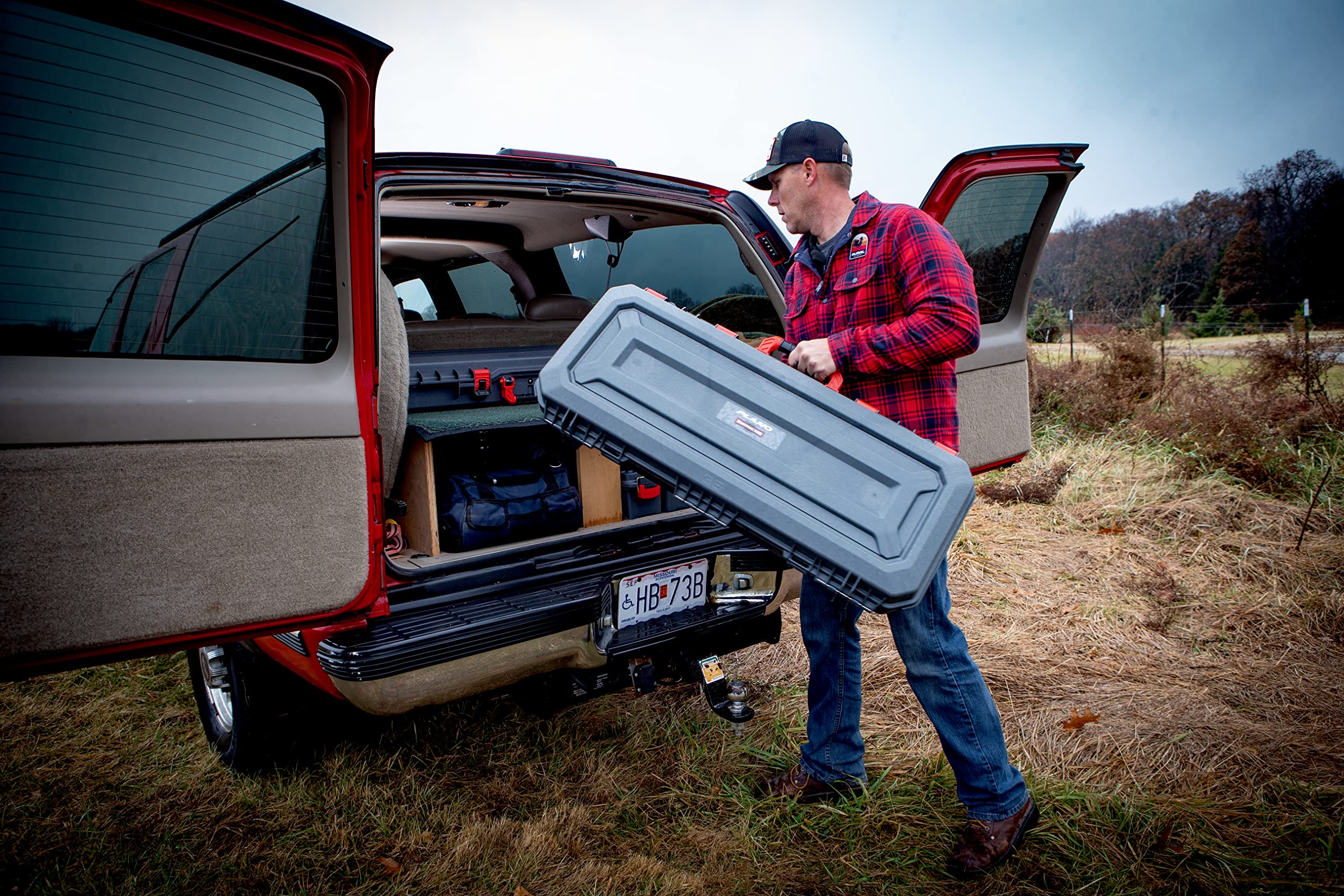 Plano All Weather Gun Case with Rustrictor | Premium Watertight Tactical Rifle Case for Hunting, Shooting Range & Outdoor Storage | Protects Firearms from Moisture & Rust