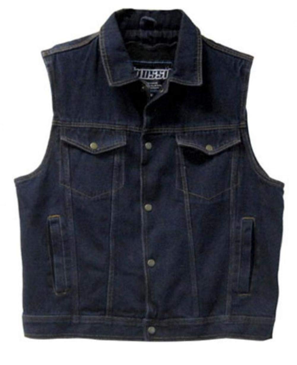 Mossi Denim Men's Vest - Stylish Casual & Workwear Jacket for Outdoor Activities, Travel, and Everyday Fashion